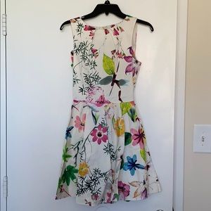 Summer dress with flowers